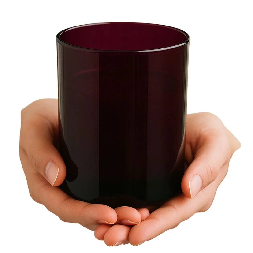havenhush Plum Candle Vessel 7 oz