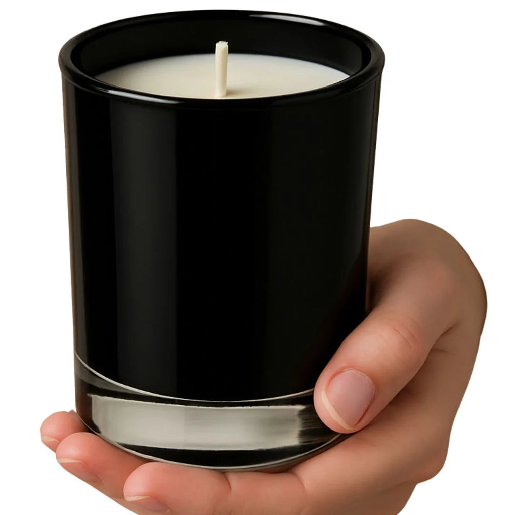 havenhush Black Glossy Candle Jar 13.2 oz