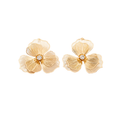 Elegant Floral Drop Earrings