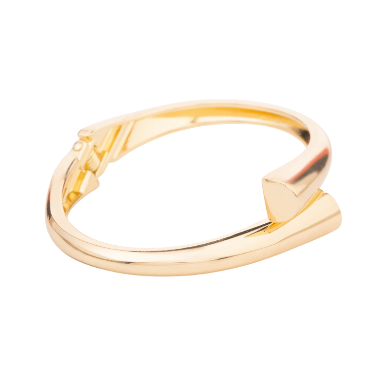 Layered Overlap Cuff Bangle