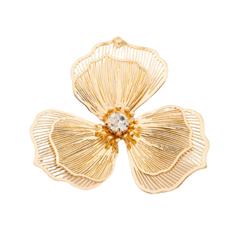 Elegant Floral Drop Earrings