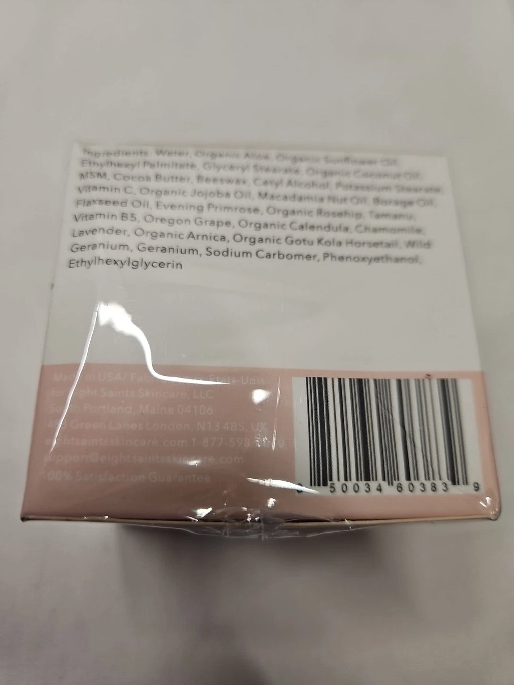 Eight Saints C Cream Cloud Whip Vitamin C Face Moisturizer 2 oz New Sealed