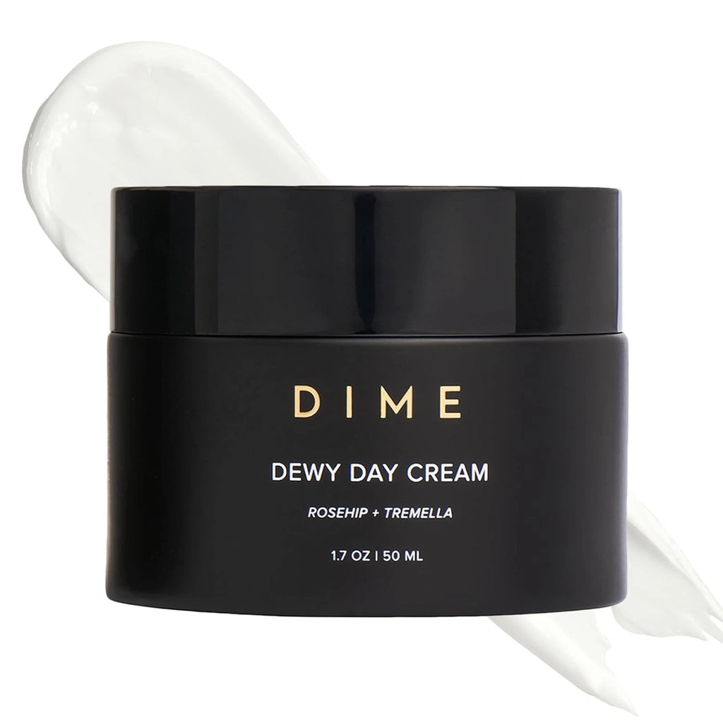DIME Beauty Dewy Day Cream Morning Face Moisturizer Rosehip Oil 1.7 oz