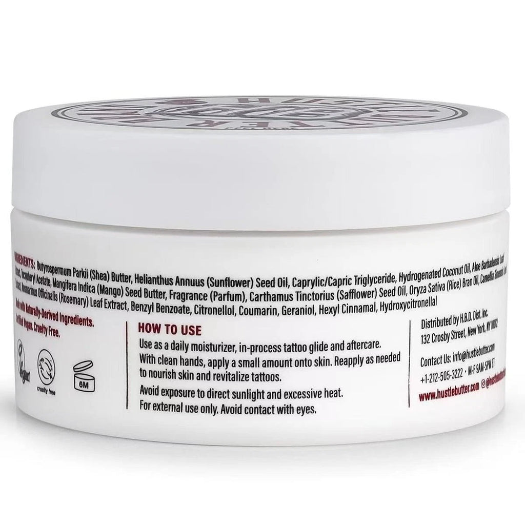 Hustle Butter Tattoo Aftercare Balm 5 oz Heals & Protects New Tattoos EXP 02/2027