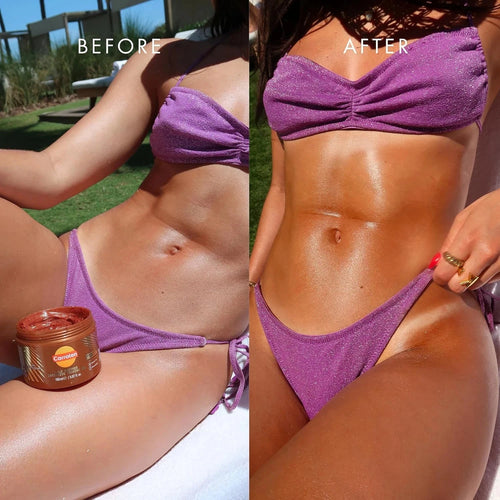 Carroten Gold Shimmer Intensive Tanning Gel SPF0 5.07 fl oz Made in Greece