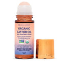 Queen of the Thrones Organic Golden Castor Oil Roll-On Rose Quartz 3.38 oz