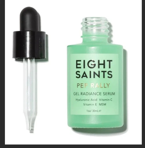 Eight Saints Pep Rally Pure Hyaluronic Acid Face Serum Hydrating 1 oz New