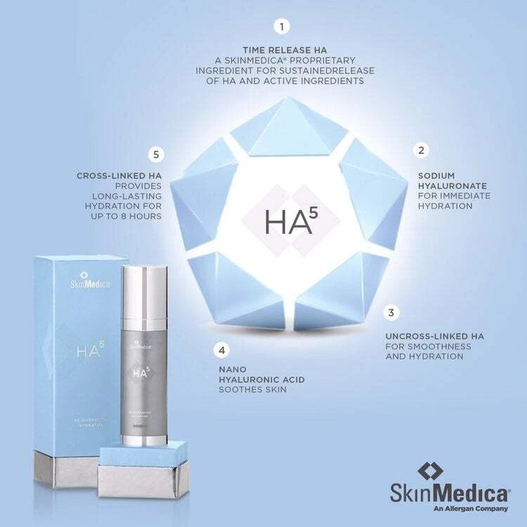New Sealed SkinMedica HA5 Rejuvenating Hydrator 2 oz Authentic Hyaluronic Serum