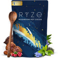 Organic RYZE Mushroom Hot Cocoa Sleep Supplement | 20 Servings | No Import Fees